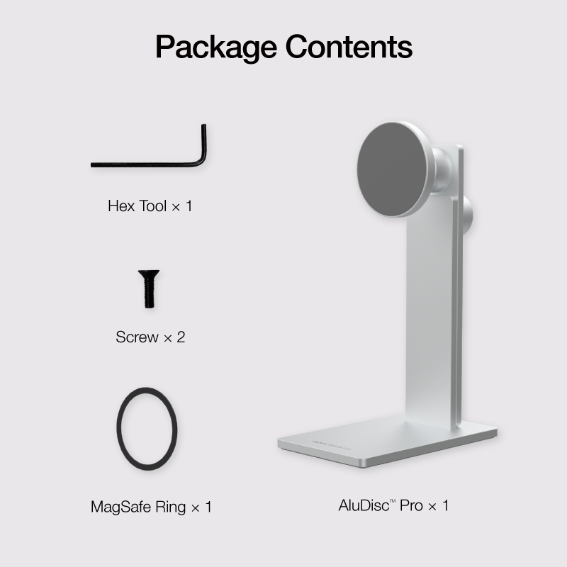 AluDisc Pro Smartphone Stand (MagSafe compatible)