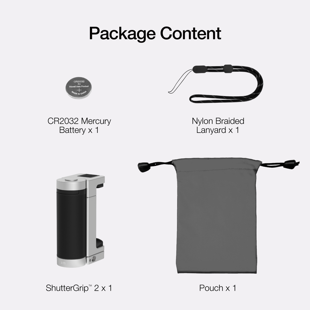 【Bundle】ShutterGrip 2 with Mini Tripod