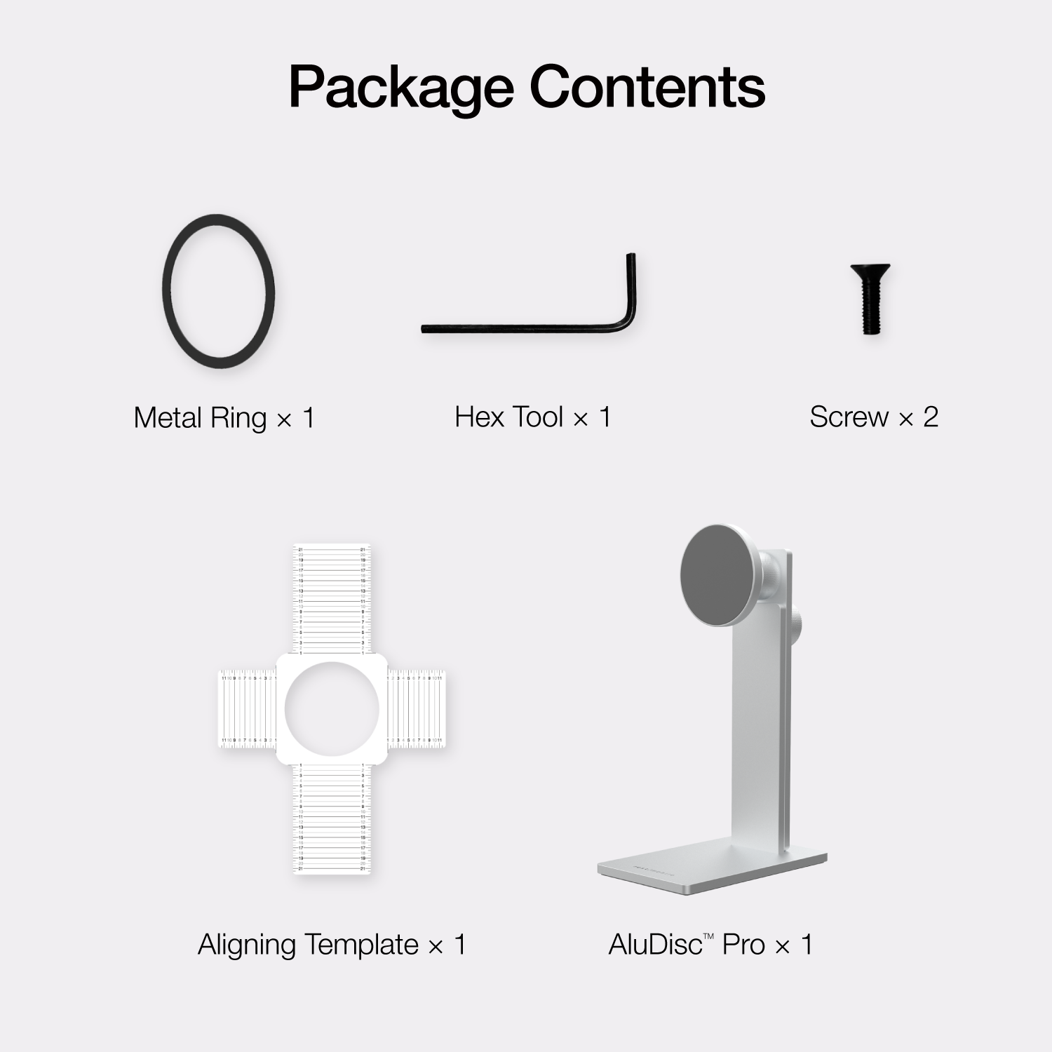 AluDisc Pro Smartphone Stand