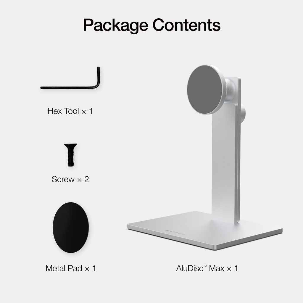 AluDisc Max Tablet Stand