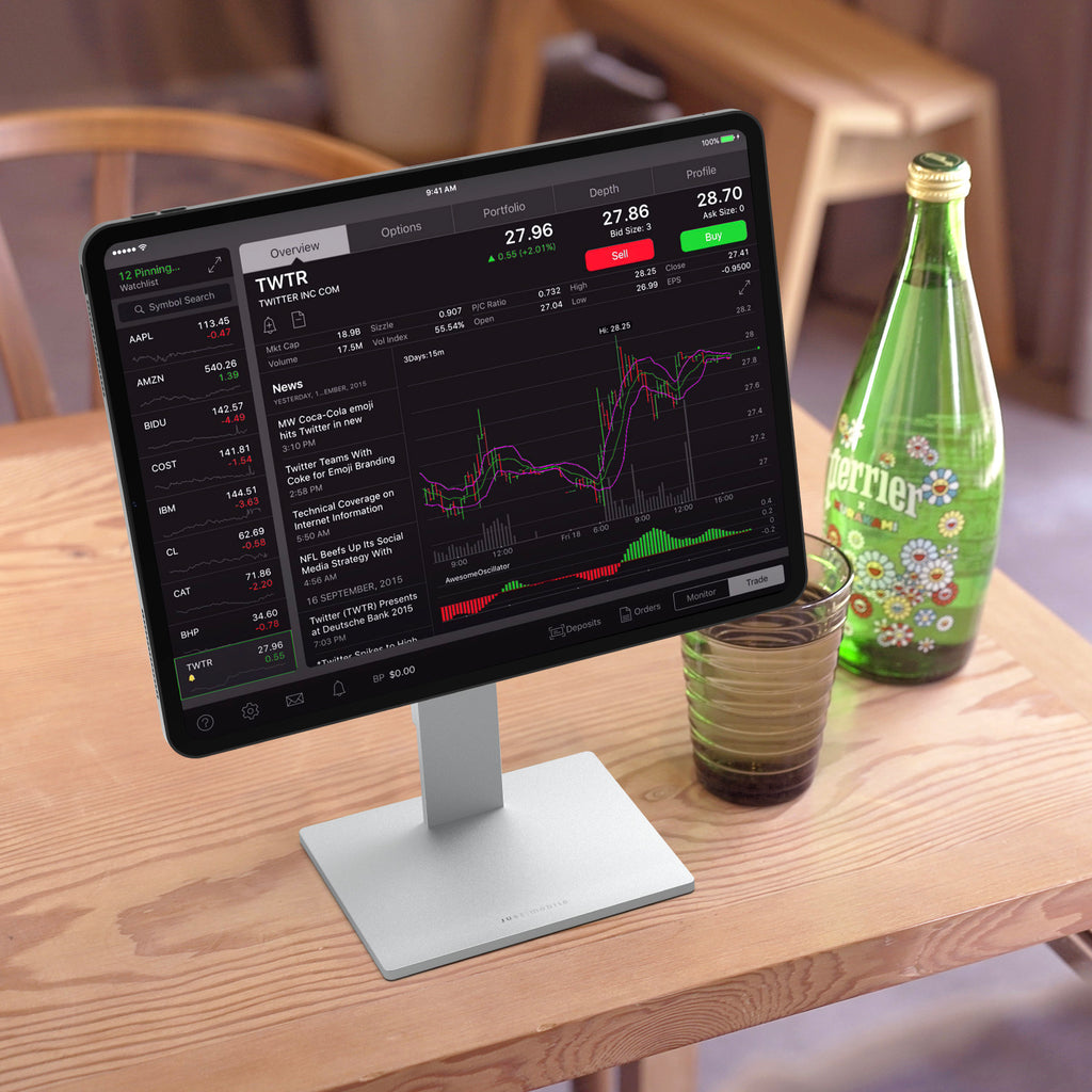 AluDisc Max Tablet Stand