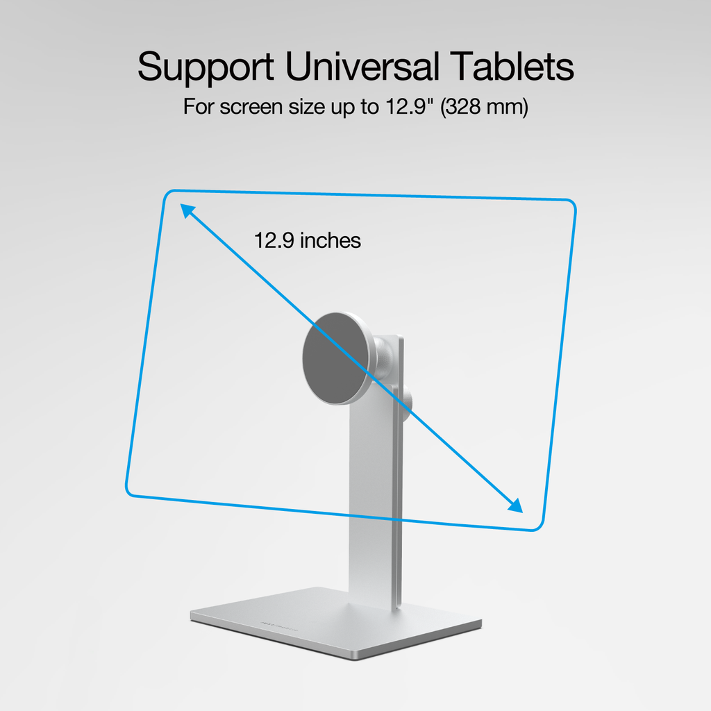 AluDisc Max Tablet Stand
