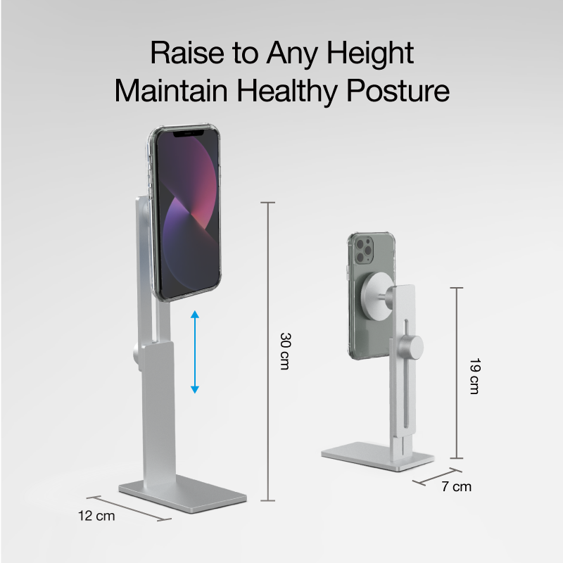 AluDisc™ Pro Smartphone Stand (MagSafe compatible) – Just Mobile