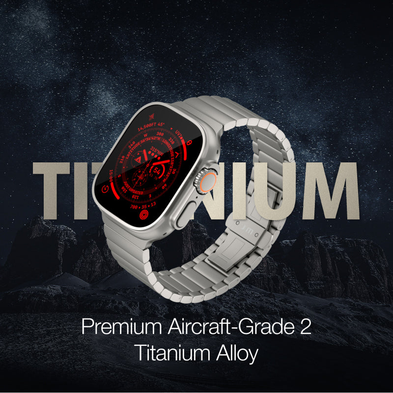JM DLC-Coated Titanium Watch Band for Apple Watch Ultra