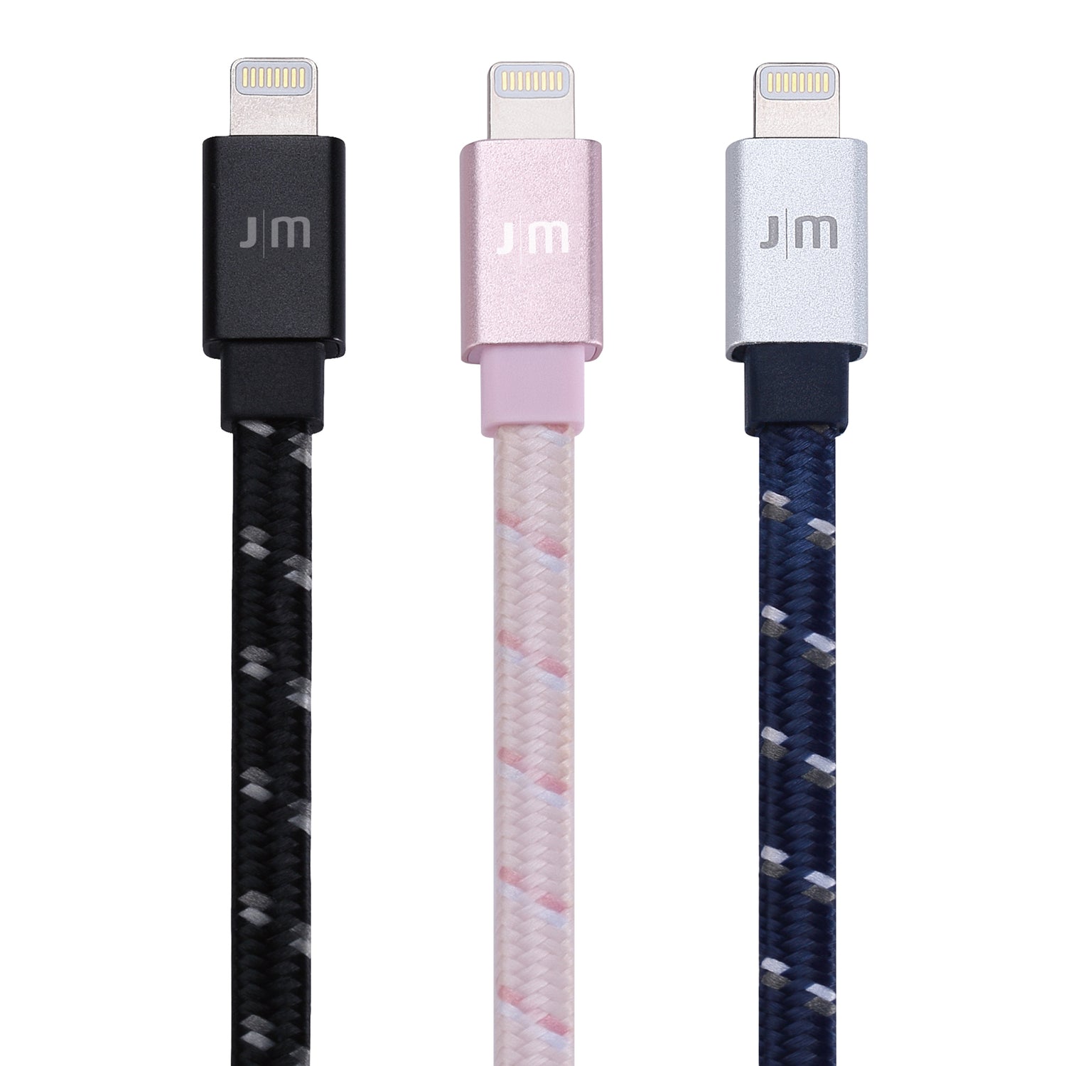 【Bundle】AluCharge™ + 2 x AluCable™ Flat [Braided]