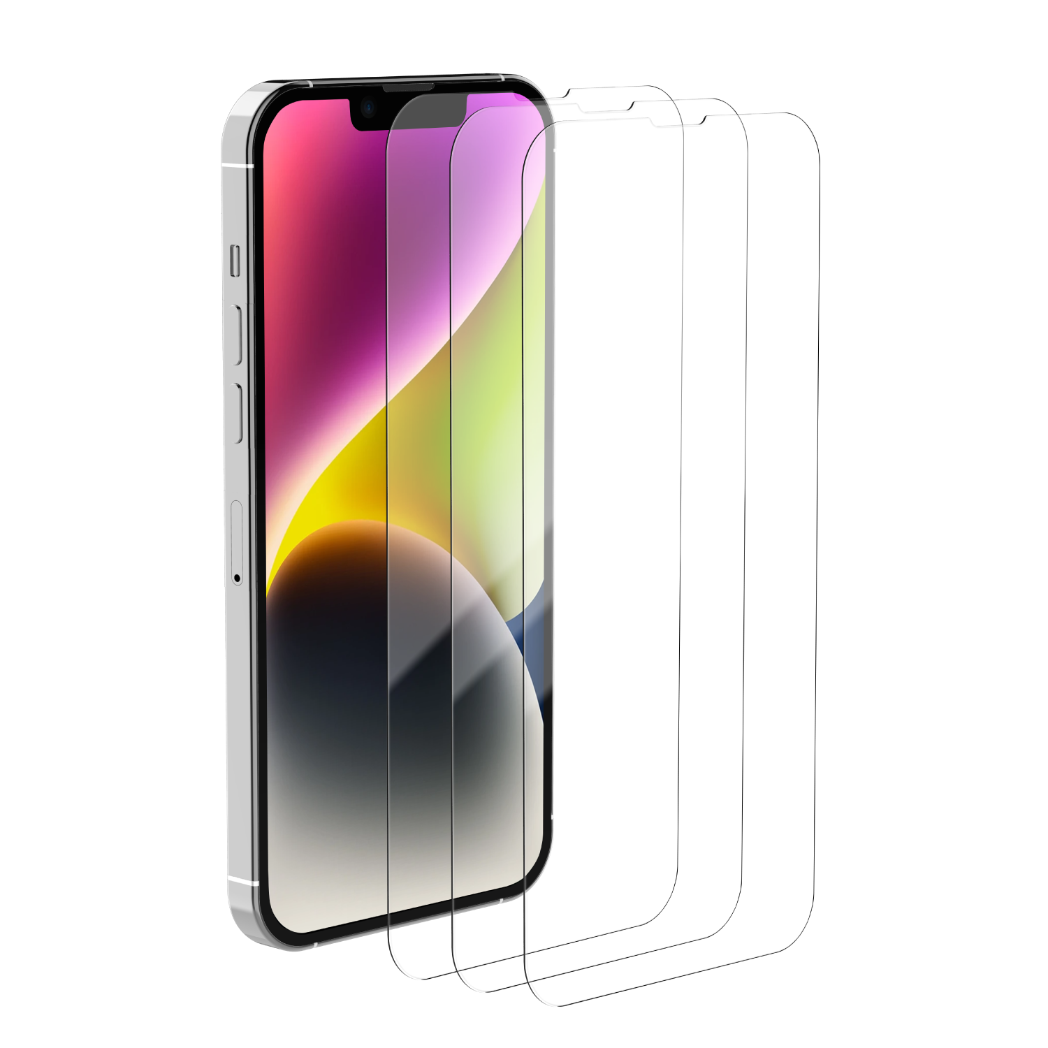 【3 Pack】Xkin™ Tempered Glass [iPhone 14 Plus]