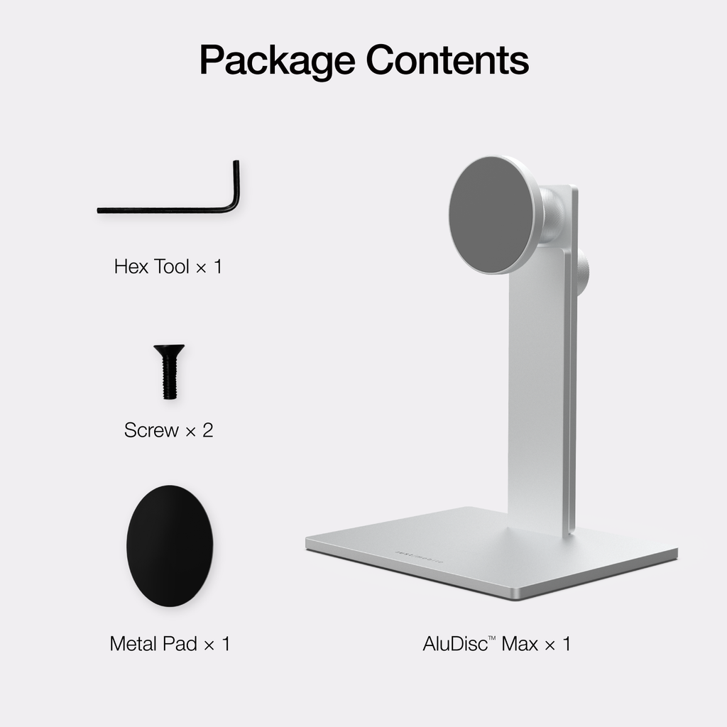 AluDisc™ Max Tablet Stand